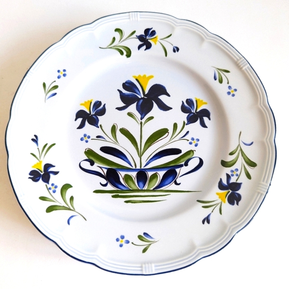 French Country (4) Salad / Dessert Plates Normandie by NIKKO Discontinue…